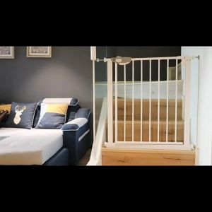 Gate for Baby Dogs & Pets Fence Safety Balcony Safety Guard Stairs Gate Adjustable