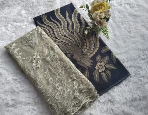 Kain Batik Set brokat katun printing halus New Arrival