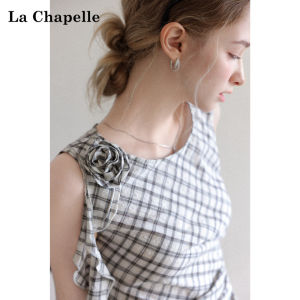La Chapelle | Ruffle Design Sleeveless Cami for Women