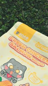 SOAR Premium Cat Food 250g or 1.5kg 32% High Protein Salmon Oil for Skin Care&Shiny Coat Reduces Shedding Smoother Fur