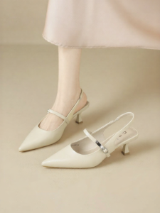 Josiny | Pointed Toe Elegant High Heel Sandals