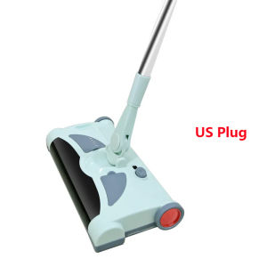 Electric Wet and Dry Vacuum Cleaner Rechargeable Cordless Hand-Push Household Floor Cleaner Flatbed Sweeper Mopping Machine