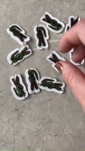 Miếng Sticker Thêu Ủi hình thương hiệu cao cấp