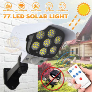 Wahaha CCTV LED Solar Light Outdoor Lighting Garden Waterproof Solar Lamp Wall Light Lampu Solar 太陽能燈戶外 led