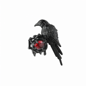 A PART OF ME | Original Small-Batch Raven Brooch Minimalist Western Style Accessory