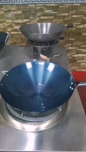 Marino กระทะ  กระทะเหล็ก กระทะเหล็กเผา No.Y1398