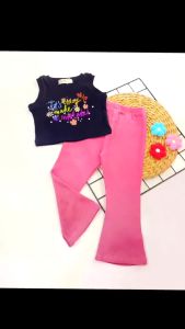 Quần legging gân loe độ co giãn mạnh đủ màu cho bé gái - Trang 25 Kids - G421