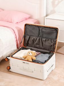 MANLVSHI | Durable Multi-functional Side Open Travel Luggage