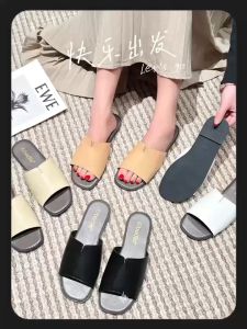 2025 New Style - French Office Flat Soft Bottom Beach Flat Ladies Sandals