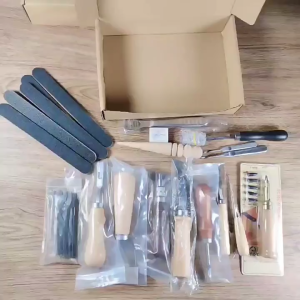 Leather Tool Set DIY Handmade Leather Sewing Set Leather Handmade Set Art 18 piece Set