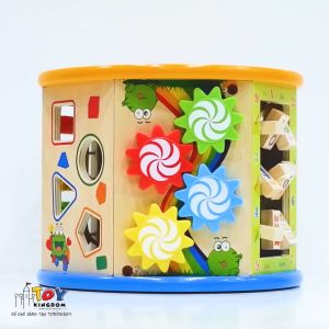 Hộp Đa Năng Montessori 8 Mặt TOYKINGDOM Giúp Bé Phát Triển Toàn Diện Kĩ Năng Cho Bé 1t