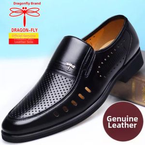 DRAGON-FLY | Leather Breathable Mens Summer Shoes