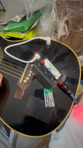 Bộ kìm tăng âm cho đàn guitar đàn bầu