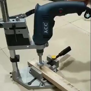 TIKTOP Drill Stand Drill Clamp Drill Bracket Holder Bench Drill Quick Release Drill Press Vise Drill Workbench