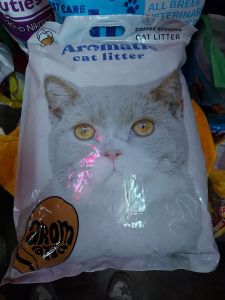 Aromatic 10L Bentonite Cat Litter Sand Premium Cat Litter Sand Eliminates Odor Lavender/Lemon/Charcoal/Coffee/Green Tea