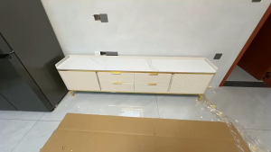 FREE INSTALLATION TV Console Cabinet With Sintered Stone 6ft/5ft Tv Cabinet