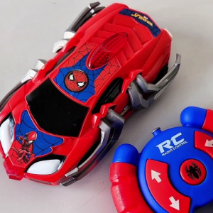 Marvel Avengers Spiderman Remote Control Bump Car Toy for Boys Kids Ages 3 and Up