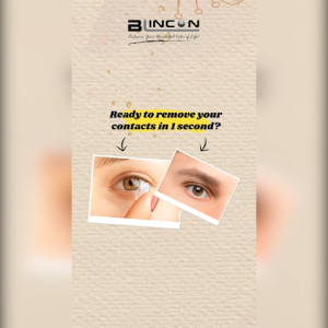 BLINCON Blossom I II 3 Months Cosmetic Contact Lenses (2 pcs) Black Eye Contacts Lenses Blue Light Contact Lenses - Lazada