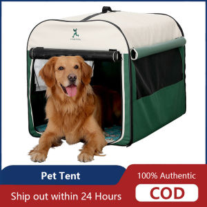 Puppy Kennel Easy Operation Portable Folding Pet tent Dog House Cage Dog Cat Tent Travel Pet Supplies Cat Tent Delivery Room for pregnant