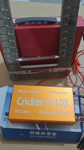 Inverter Ultrasonik 12V 5000W Cricket V1100 | 24 FET | Trafo Tembaga Murni | Kapasitor Besar | Thyristor Impor | Kipas Otomatis