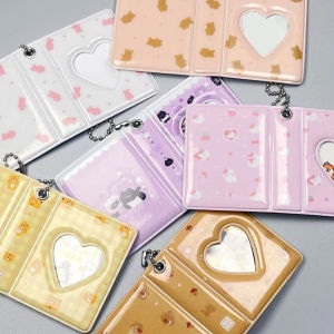 3 Inch Mini Photo Album Photocard Collect Book LOMO Card Holder With 36 Pockets