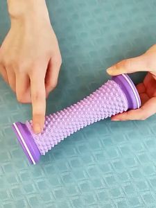 Manual Foot Roller Massager - Plantar Relief & Arch Support Non-Electric Plastic Therapy Tool for Home Foot Pain Relief