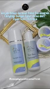ZIYAN GLOW/NGLOW ECER KRIM SIANG DAN MALAM UNTUK KULIT NORMAL & ACNE/hilangkan flek/penuaan dini/keriput BPOM DAN HALAL
