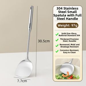 CHUANGSHUNFU | 304 Stainless Steel Mini Food Grade Cooking Spatula