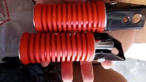 MOTORCYCLE FOOTREST REAR COLORED FOR TMX/WAVE/XRM/CT100