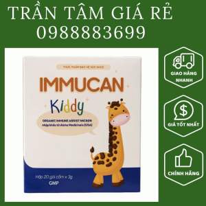 Tăng Đề kháng IMMUCAN KIDDY cho bé Ăn ngon Tăng cường Sức khỏe Cải thiện hệ miễn dịch