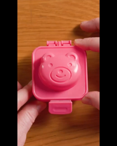 Cetakan Telur Bento Egg Mold Bekal Anak Motif Pilih Nasi Puding Roti Sandwich