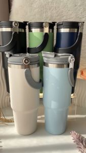 Mr.Lucky แก้วเก็บความเย็น เก็บอุณหภูมิ เก็บร้อน-เย็น นาน 18 ชม. ทำจากสแตนเลสแท้ 304 ทนทาน ไม่เป็นสนิม พร้อมส่งจากไทย