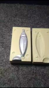 Molding Cetakan Metal Jig Custom Handmade 35gr Pinisi PSTD LEAF23