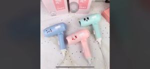 Máy Sấy Tóc Mini Hình Thú Gấp Gọn Dễ Thương -  Máy sấy Tóc Mini Siêu Kute Bỏ Túi Gấp Gọn