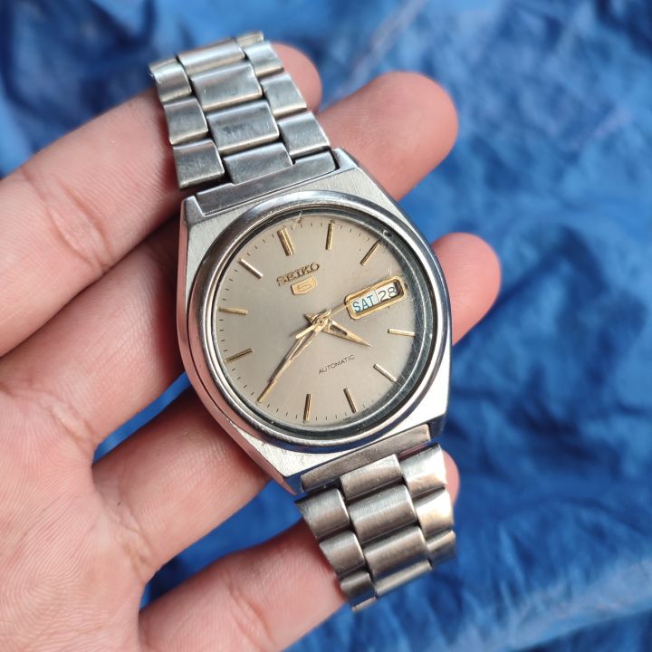 Jam Tangan Seiko 5 Jadul Vintage 7009 876A Lazada Indonesia