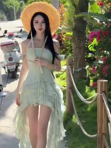 CHANGTONG | Đầm Bodycon Thiết Kế Độc Đáo Sang Trọng Phong Cách Pháp Mùa Xuân