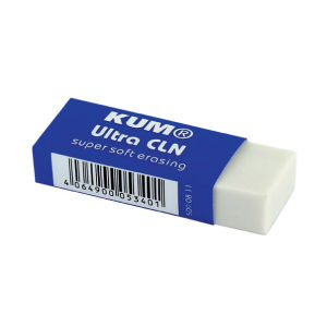 ยางลบแบบนิ่มพิเศษ ก้อนใหญ่ สีขาว KUM Ultra Clean BW G5090811