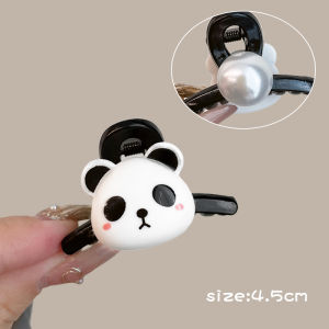 สไตล์เจ้าหญิงแพนด้า กิ๊บติดผม ผู้หญิง แฟชั่นอุปกรณ์เสริมผมด้านข้าง Bangs ผม Grips Hairpins Headwear อบใหม่ ดีไซน์