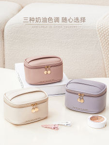 Portable Mini Cute Princess Makeup Bag Small Size Multifunctional Storage New 2025 GOOPEEG Ladies Cosmetic Bag Soft Healing Style