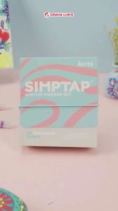 Arrtx 24 / 48 Colors Simptap Acrylic Marker Set