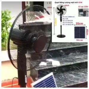Quạt năng lượng mặt trời 45W