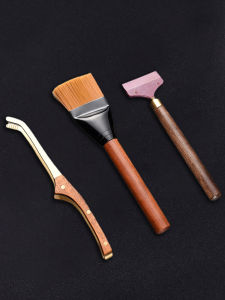 Bronze Tea Clipper Home Use Tea Set Accessories Wushu Tea Cup Clip Tea Ceremony Essential for Brewing Tea And Cleaning Cups