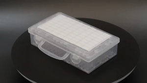 64 Grids Diamond Painting Box/​Dust-Proof Mini Diamond Case/Label Transparent Bead Storage/DIY Nail Art Organizer​