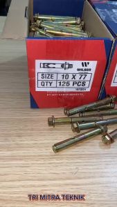 Wilson Dynabolt 10x77/ Baut Beton / Baut Tanam Tembok 10x77 Per Box isi 125 pcs