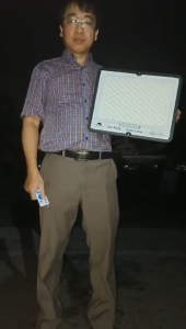 Đèn Năng Lượng Mặt Trời Chống Chói led chùm  CHÍNH HÃNG VẠN NĂNG SOLAR  50w 100w 200w 300w