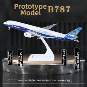 JIZHICHEN | Simulative Airplane Model With Wheels and Lights