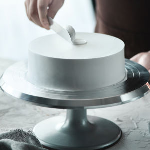 Decorating Baking Tool Decorating Turntable Turntable Cake Turntable 12-Inch Aluminum Alloy Material Non Slip Cake Rack