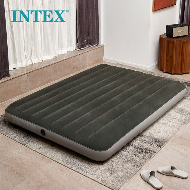 King Size Inflation Air Bed 183*203*22cm with Air Pump Single/Double