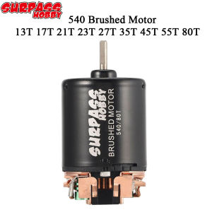 540 80T 13T 17T 21T 23T 27T 35T 45T 55T 540 Brushed Motor for 1/10 RC Crawler Car Axial SCX10 90046 AXI03007 JL Traxxas TRX-4