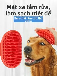 XINGFUXIAOGOU | Cọ Tắm Cho Chó Dụng Cụ Chăm Sóc Thú Cưng